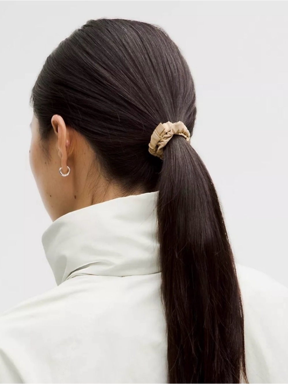 💓3for20 NWT Lululemon athletica skinny scrunchie hair accessories buttercream